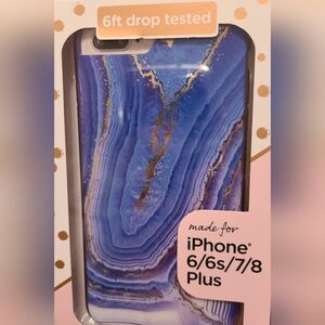 IPhone 6/6s/7/8 plus blue phone case